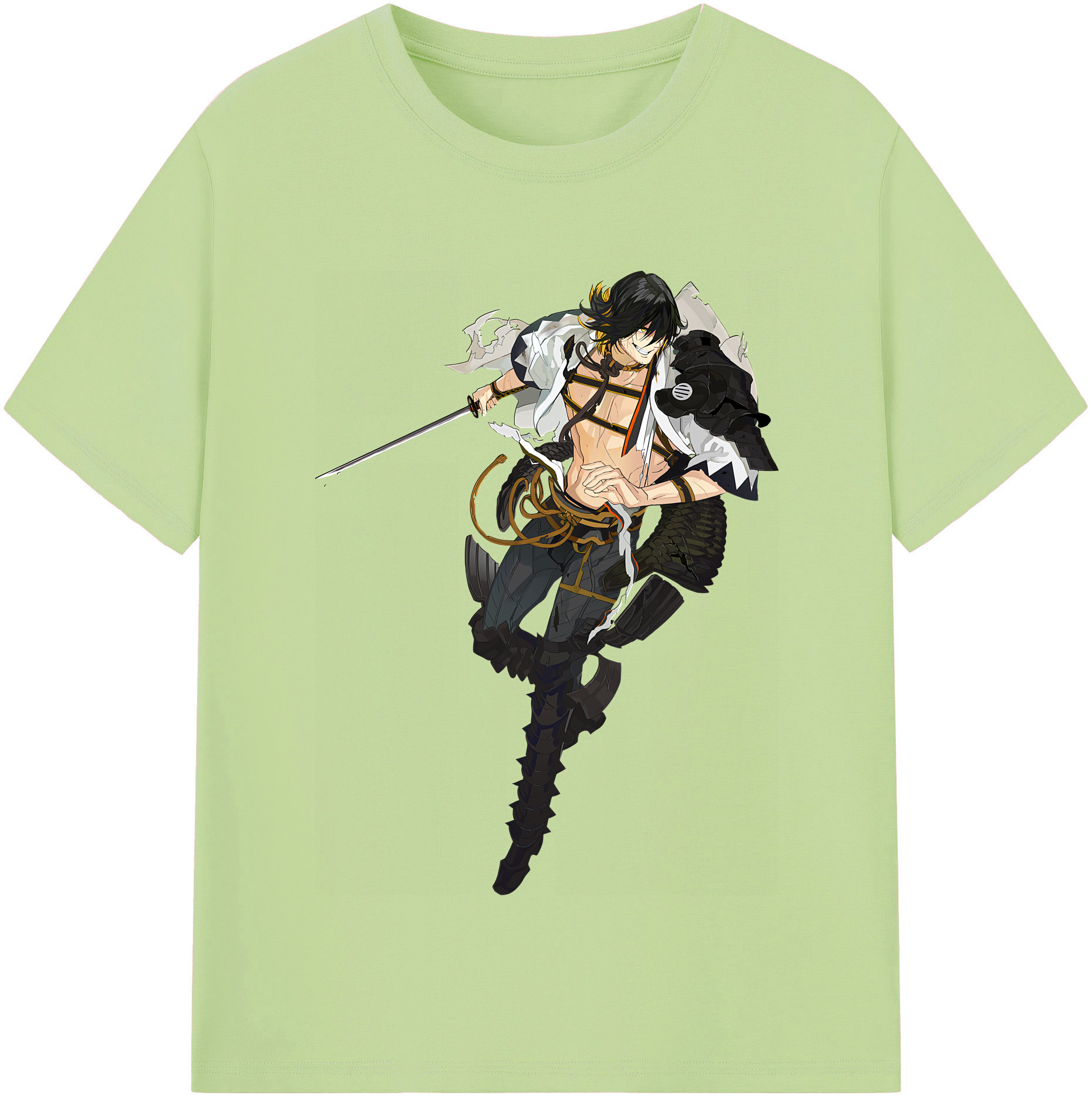 （画像用） 刀剣乱舞 Touken Ranbu 綿100％半袖Tシャツ（フロントプリント）